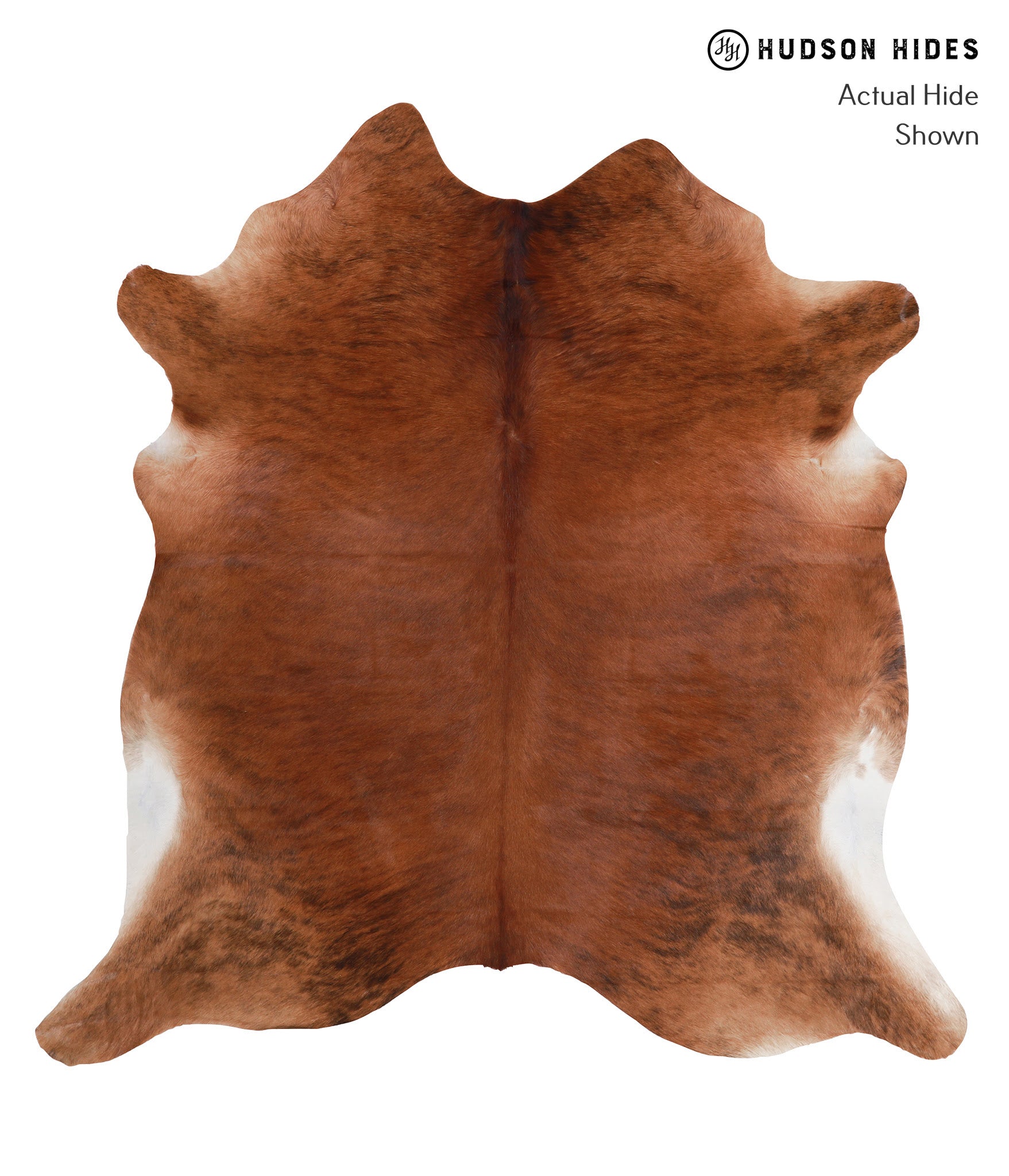 Medium Brindle Cowhide Rug #A5609