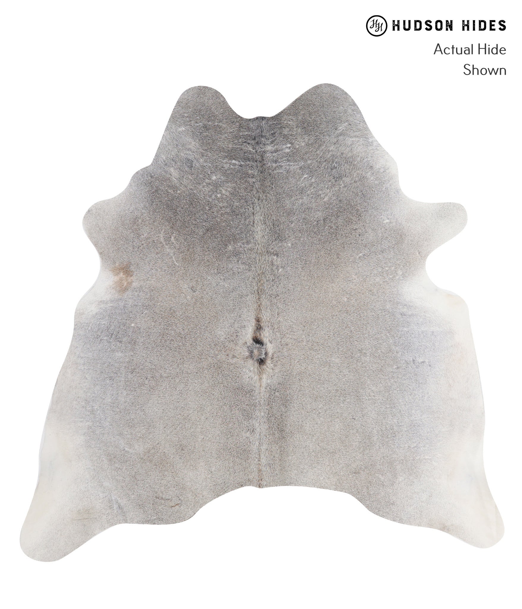 Medium Grey Cowhide Rug #A5712