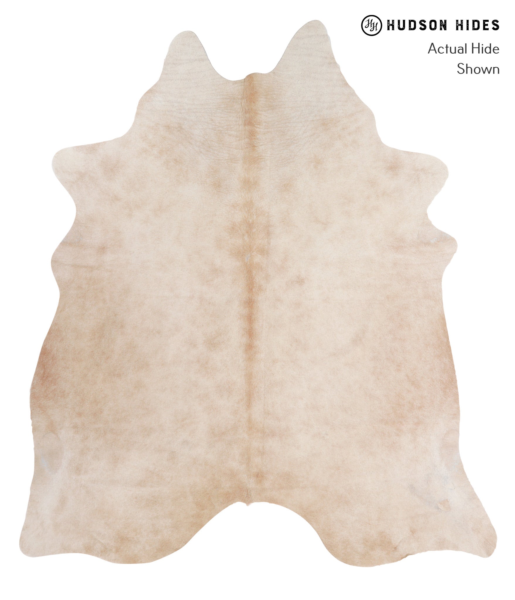 Beige Cowhide Rug #A5758