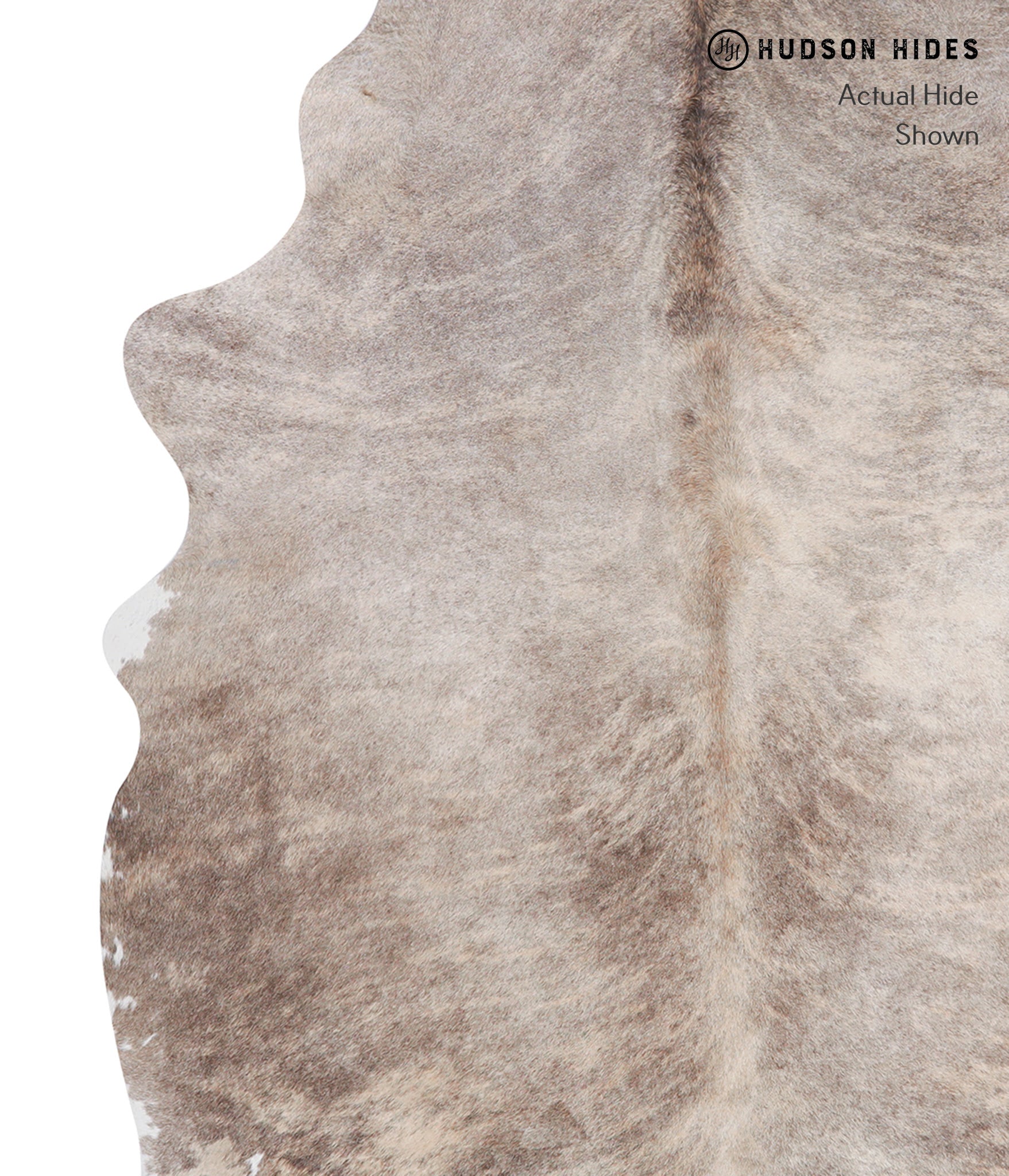 Grey Brindle Cowhide Rug #A6353