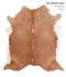 Brown and White Regular X-Large Brazilian Cowhide Rug 6'10