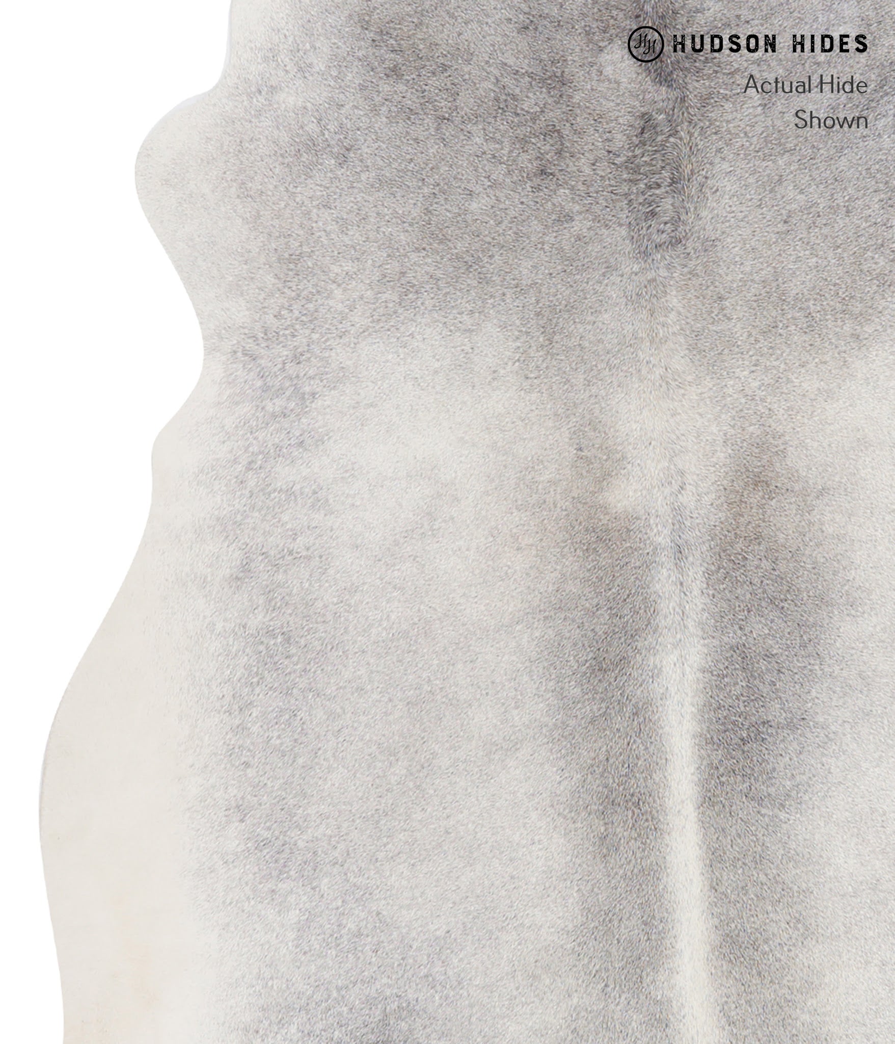 Medium Grey Cowhide Rug #A7170