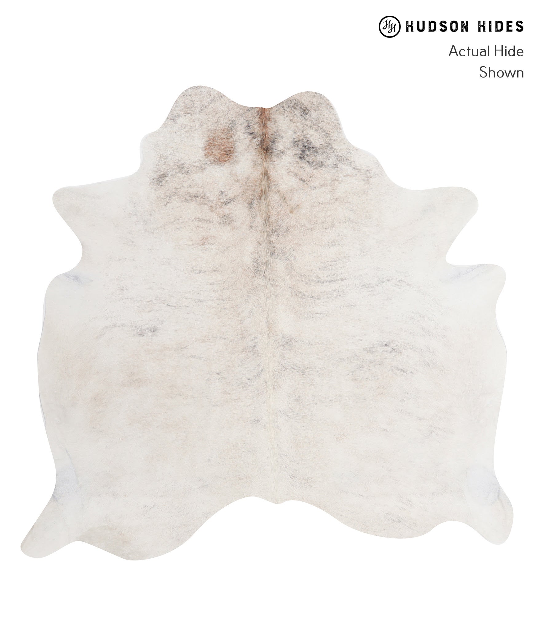 Grey Brindle Cowhide Rug #A7570