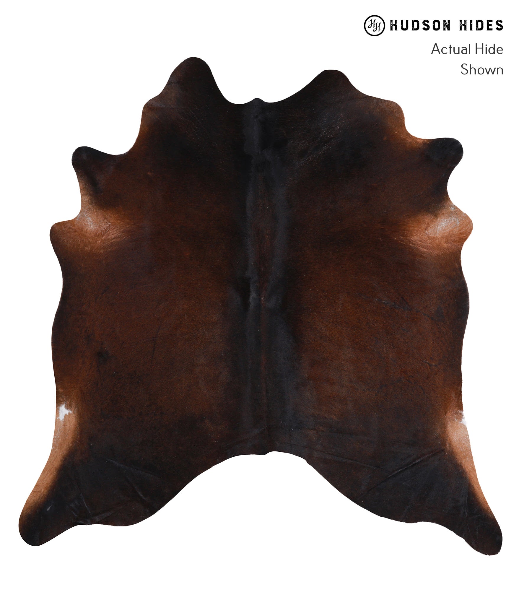 Chocolate Cowhide Rug #A7701