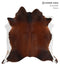 Warm Caramel X-Large Brazilian Cowhide Rug 6'9