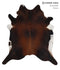 Warm Caramel XX-Large Brazilian Cowhide Rug 8'0