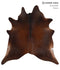 Warm Caramel X-Large Brazilian Cowhide Rug 6'11