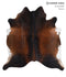 Warm Caramel X-Large Brazilian Cowhide Rug 6'10