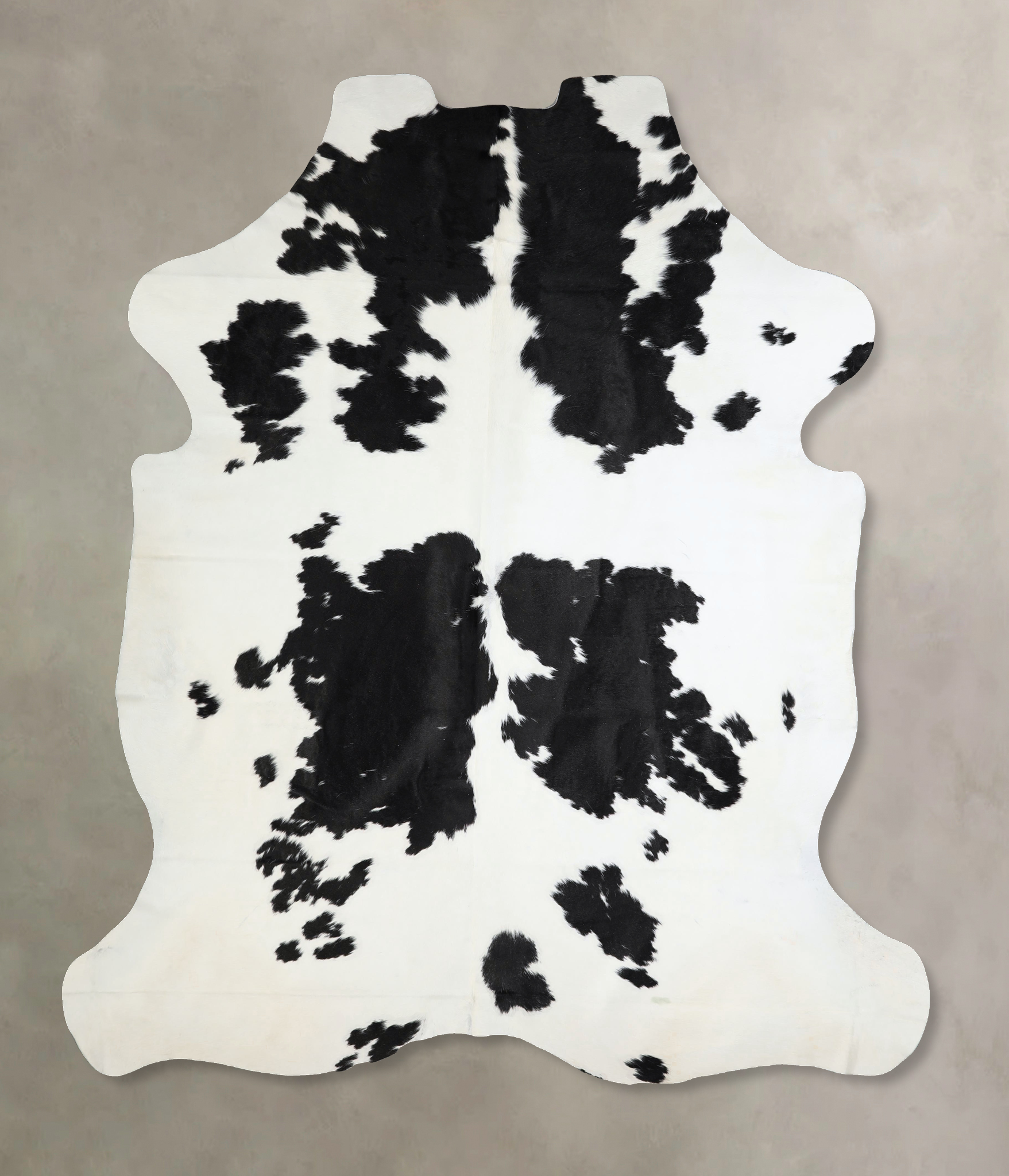 Black and White Cowhide Rug #A8