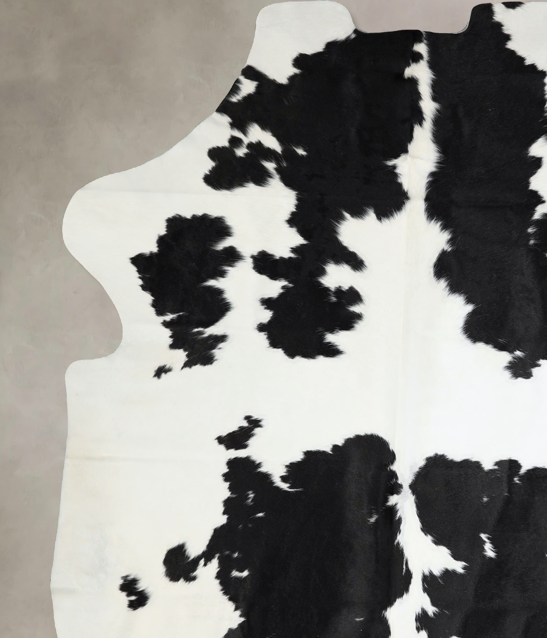 Black and White Cowhide Rug #A8