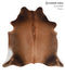 Warm Caramel Large Brazilian Cowhide Rug 6'2