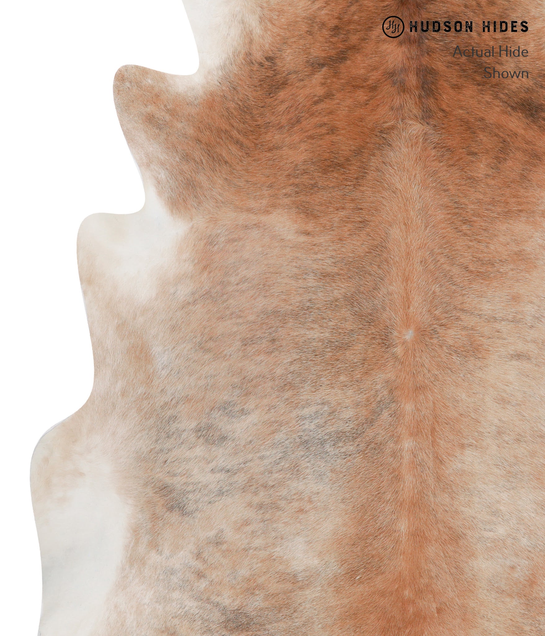 Light Brindle Cowhide Rug #A8128