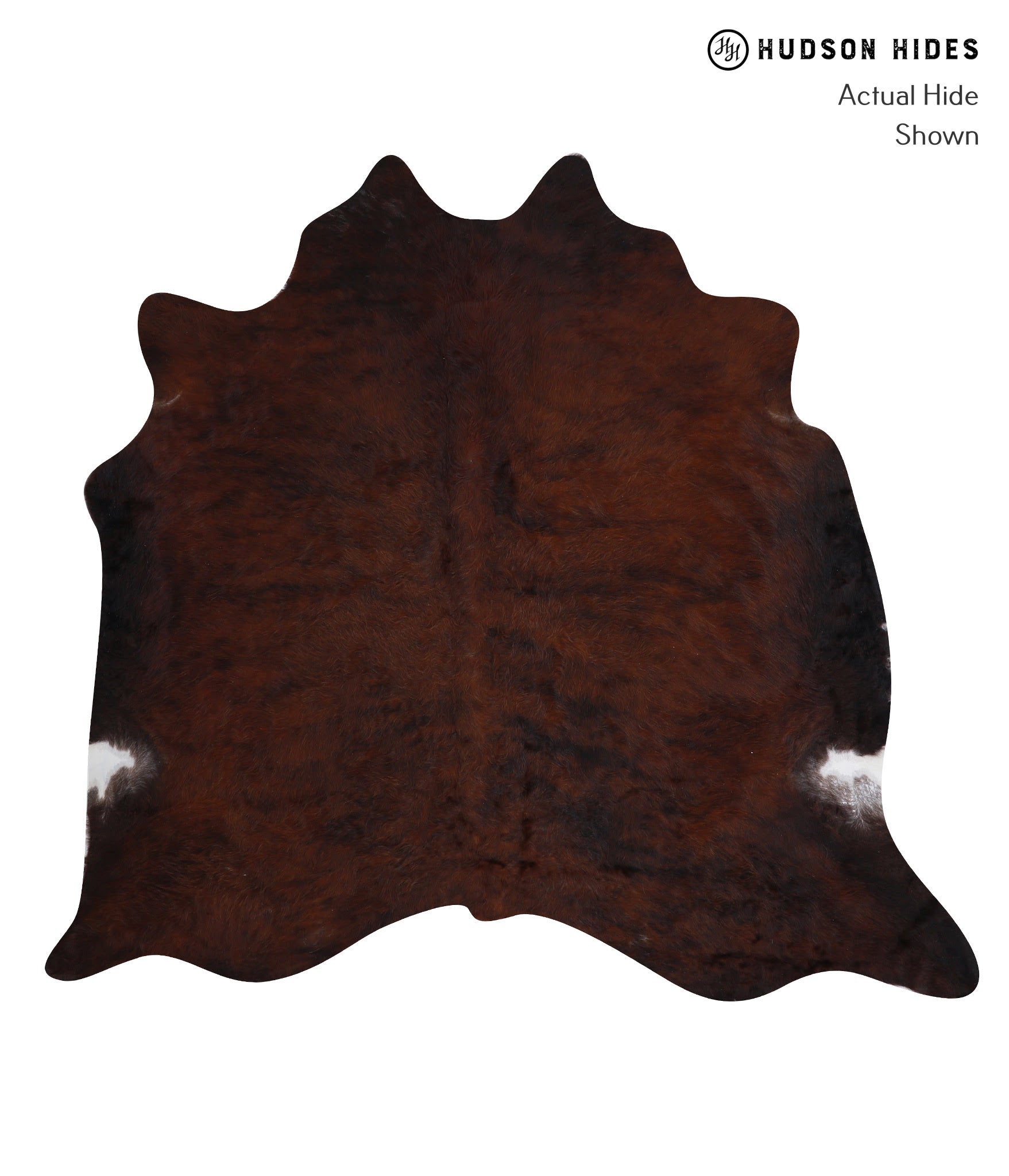 Dark Brindle Cowhide Rug #A8202