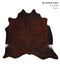 Dark Brindle X-Large Brazilian Cowhide Rug 6'6