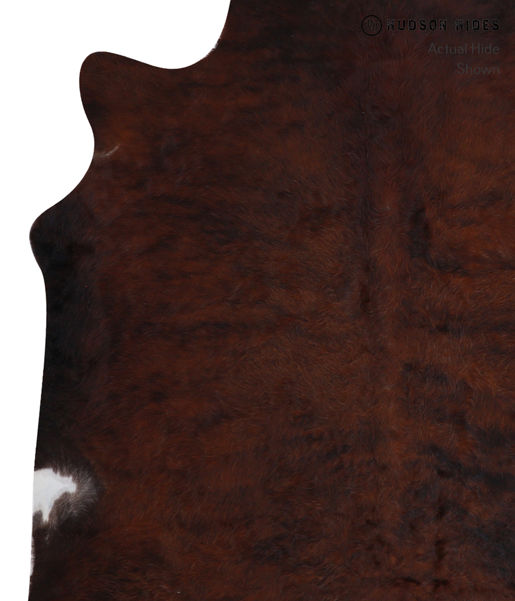 Dark Brindle Cowhide Rug #A8202