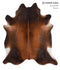 Warm Caramel X-Large Brazilian Cowhide Rug 7'5