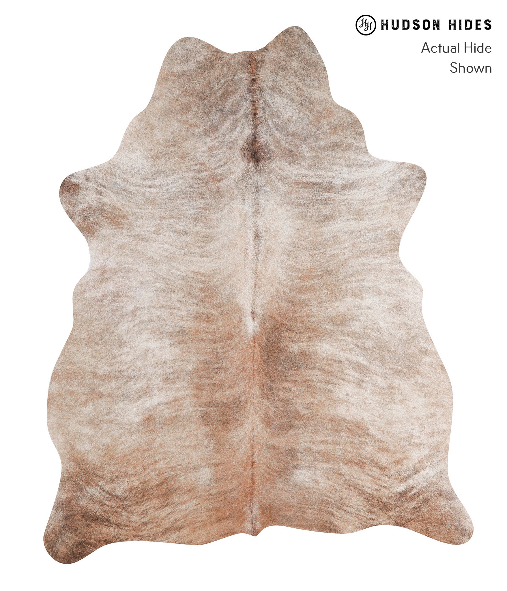 Light Brindle Cowhide Rug #A8464