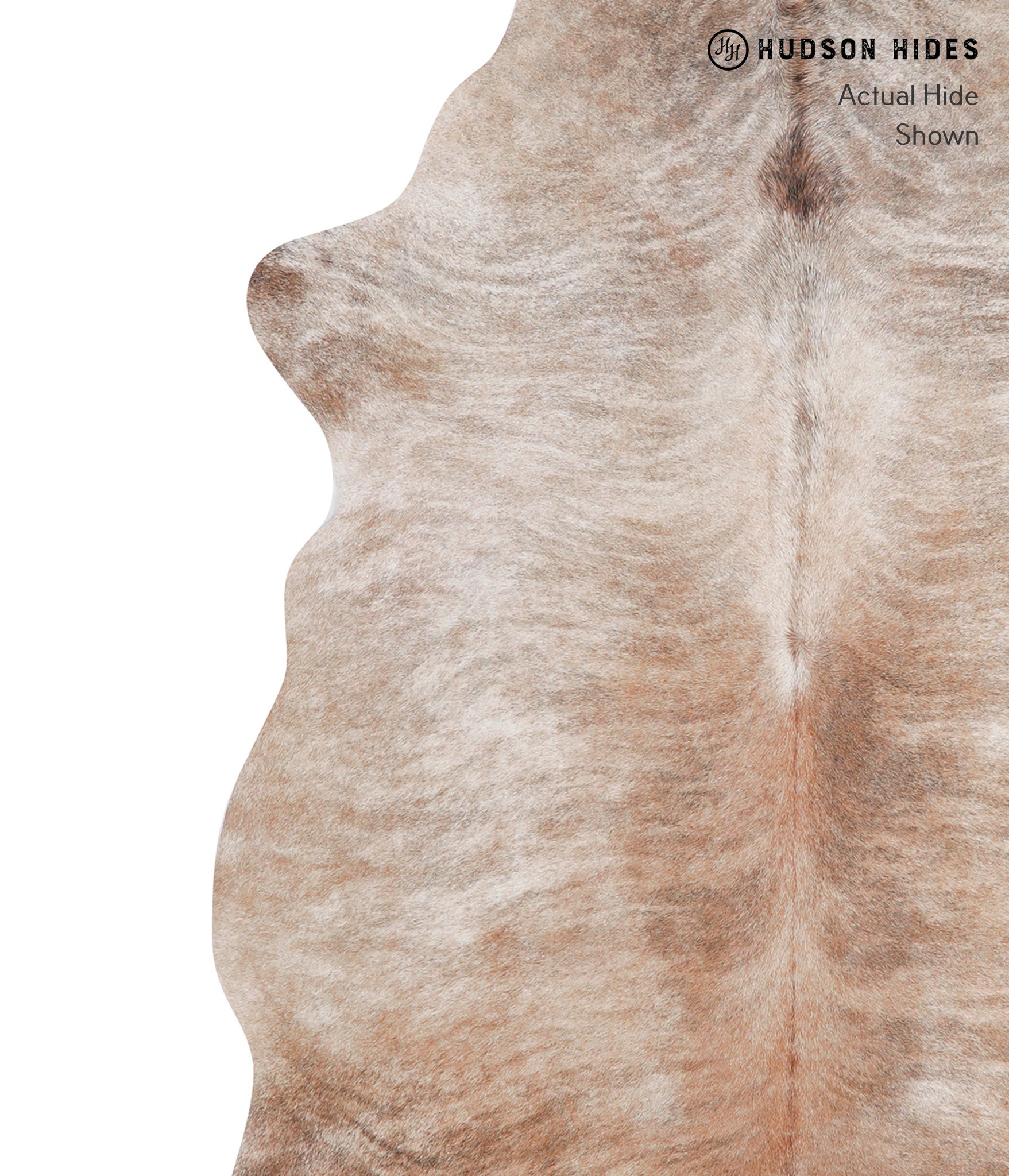 Light Brindle Cowhide Rug #A8464