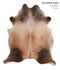 Warm Caramel X-Large Brazilian Cowhide Rug 6'10