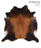 Warm Caramel X-Large Brazilian Cowhide Rug 6'8