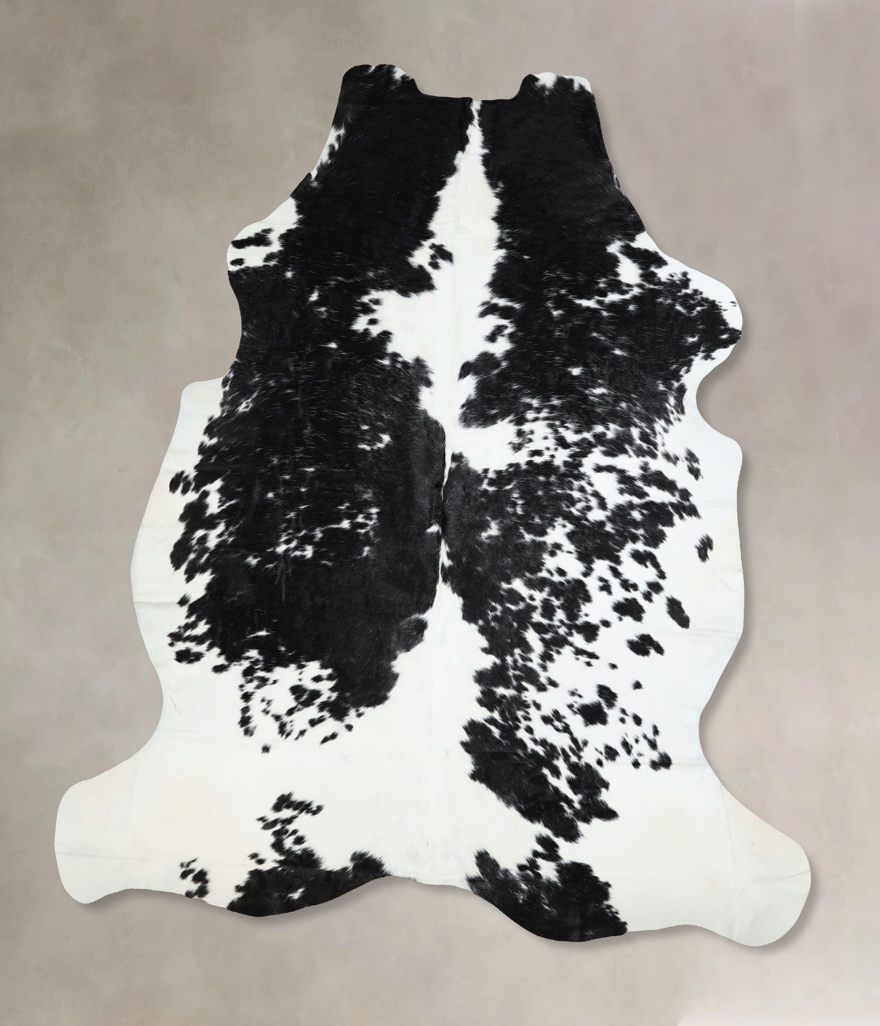 Black and White Cowhide Rug #A9