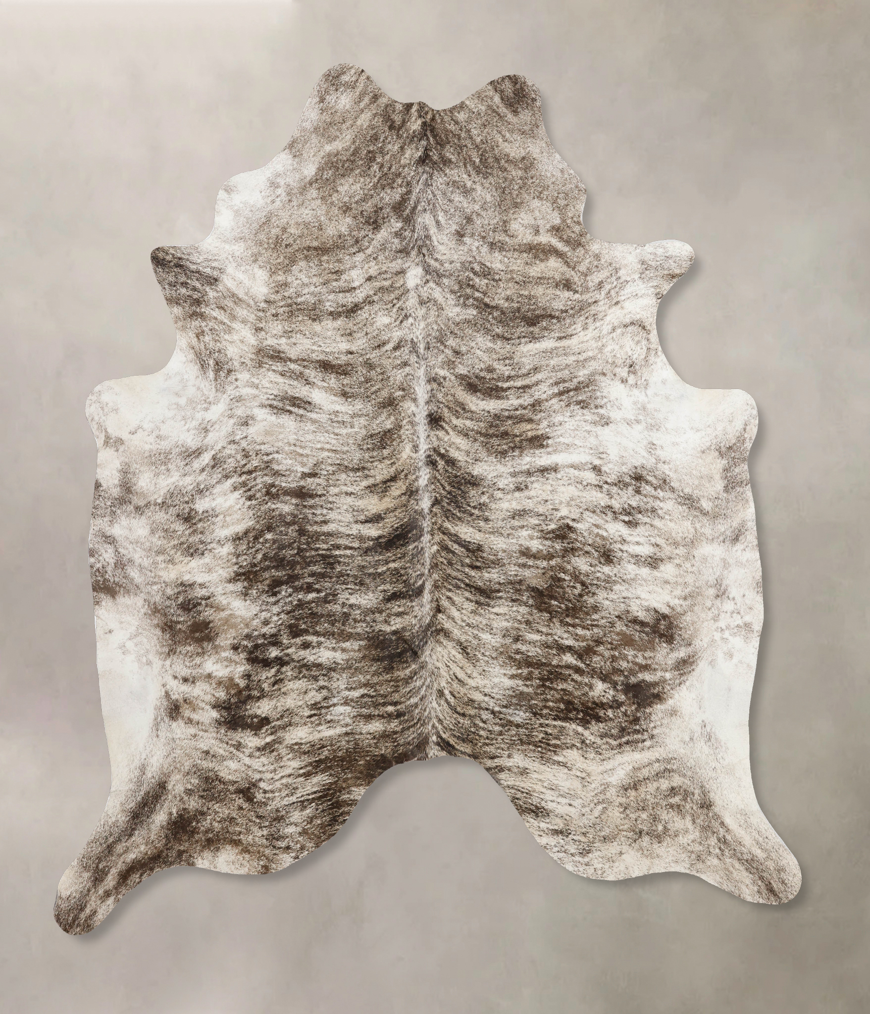 Grey Brindle Cowhide Rug #B10005