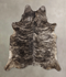 Grey Brindle X-Large Brazilian Cowhide Rug 6'9