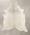 Grey with Beige XX-Large Brazilian Cowhide Rug 9'0