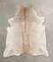 Grey with Beige XX-Large Brazilian Cowhide Rug 8'6