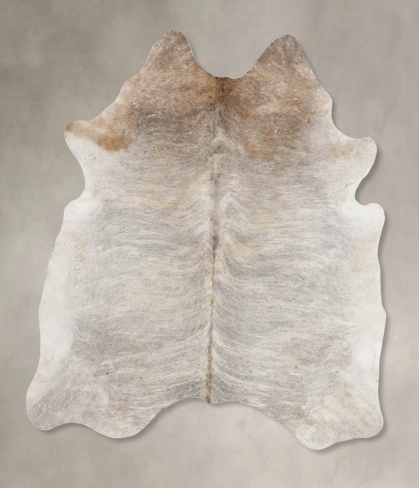 Grey Brindle Cowhide Rug #B10131