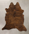 Medium Brindle X-Large Brazilian Cowhide Rug 7'4