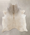 Grey with Beige X-Large Brazilian Cowhide Rug 7'6