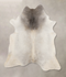 Grey with Beige XX-Large Brazilian Cowhide Rug 8'3