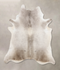 Grey with Beige XX-Large Brazilian Cowhide Rug 7'7