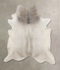 Grey with Beige XX-Large Brazilian Cowhide Rug 8'11