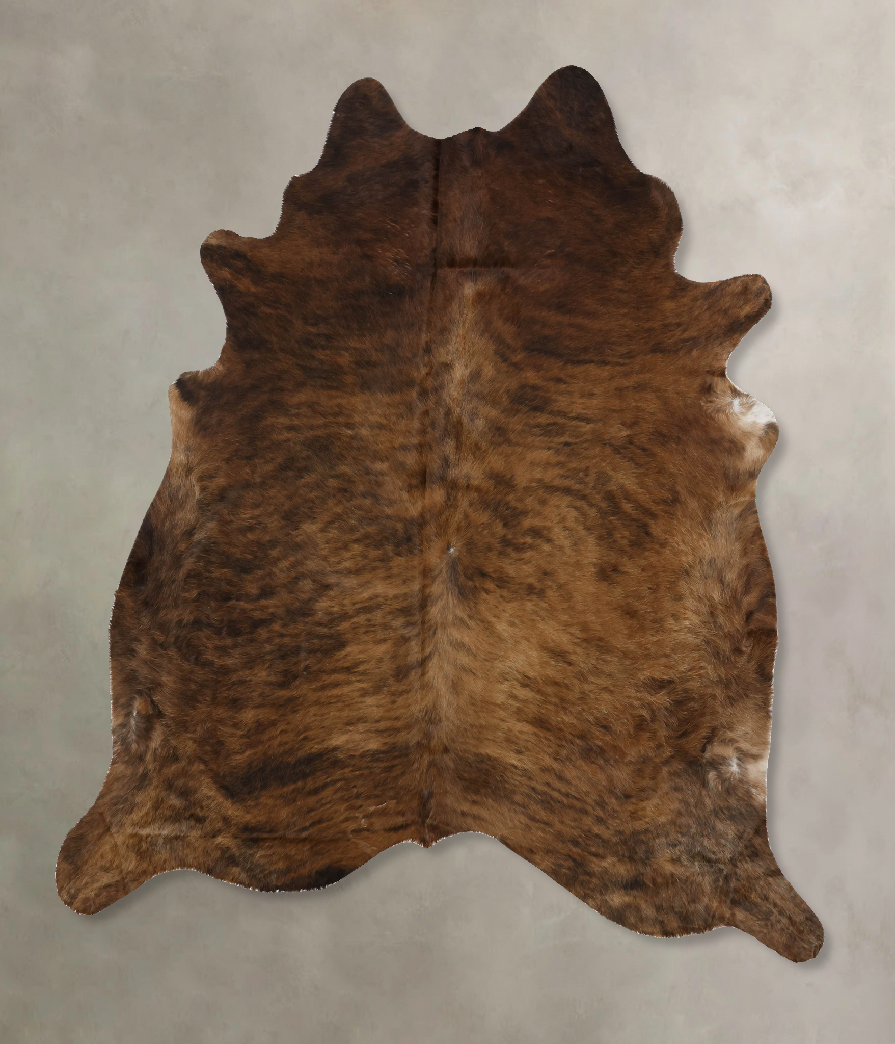 Dark Brindle Cowhide Rug #B10263