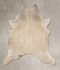 Beige XX-Large Brazilian Cowhide Rug 7'9