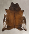 Dark Brindle XX-Large Brazilian Cowhide Rug 7'6