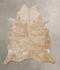 Light Caramel XX-Large Brazilian Cowhide Rug 8'0