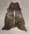 Dark Brindle X-Large Brazilian Cowhide Rug 7'4