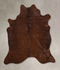 Solid Brown X-Large Brazilian Cowhide Rug 6'10