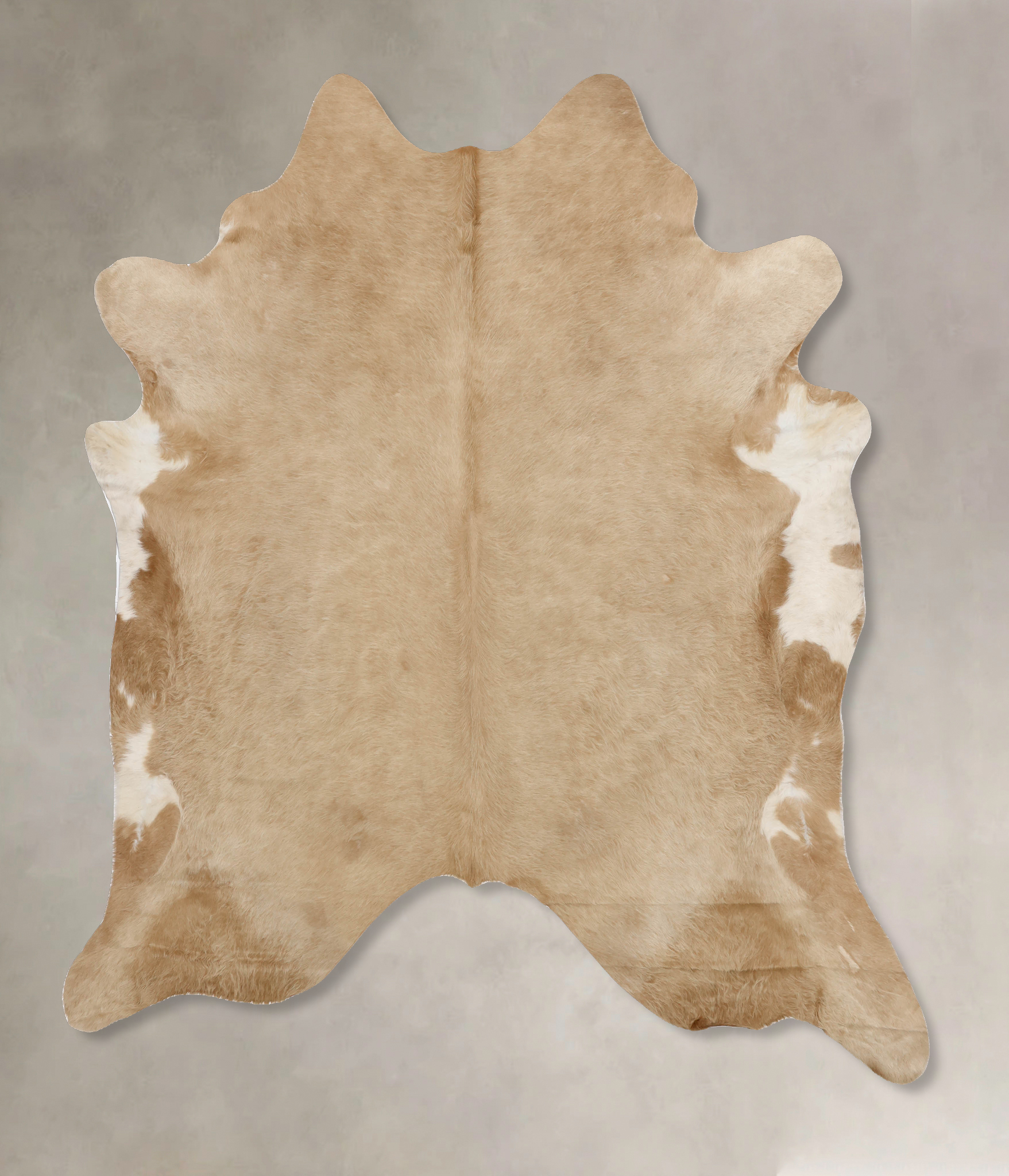 Beige Cowhide Rug #B10352