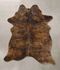 Dark Brindle Large Brazilian Cowhide Rug 6'10