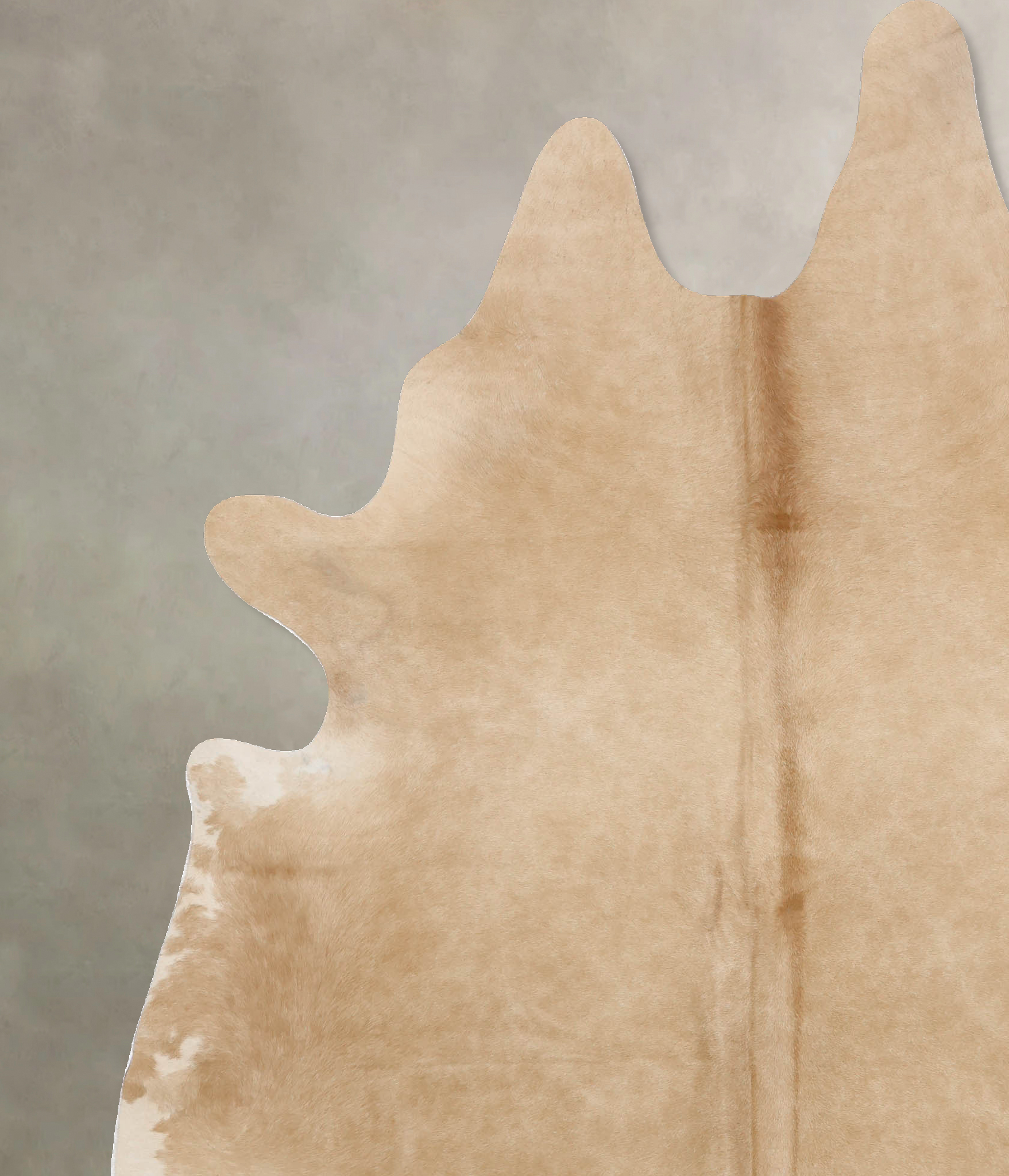 Beige Cowhide Rug #B10403