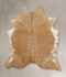 Beige XX-Large Brazilian Cowhide Rug 7'11