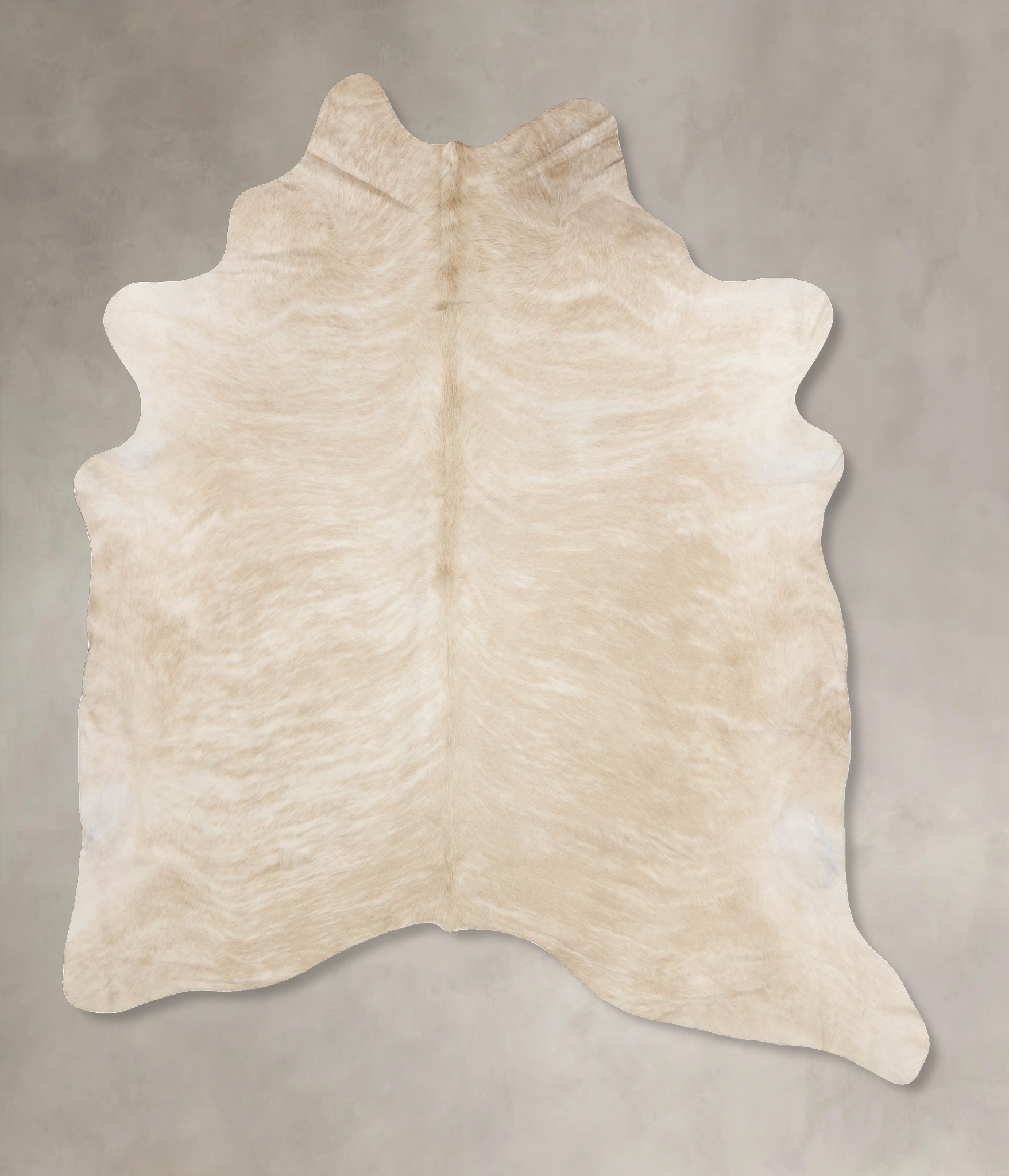 Beige Cowhide Rug #B10407