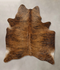 Dark Brindle X-Large Brazilian Cowhide Rug 7'2