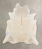 Champagne XX-Large Brazilian Cowhide Rug 7'6