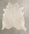 Champagne X-Large Brazilian Cowhide Rug 7'1