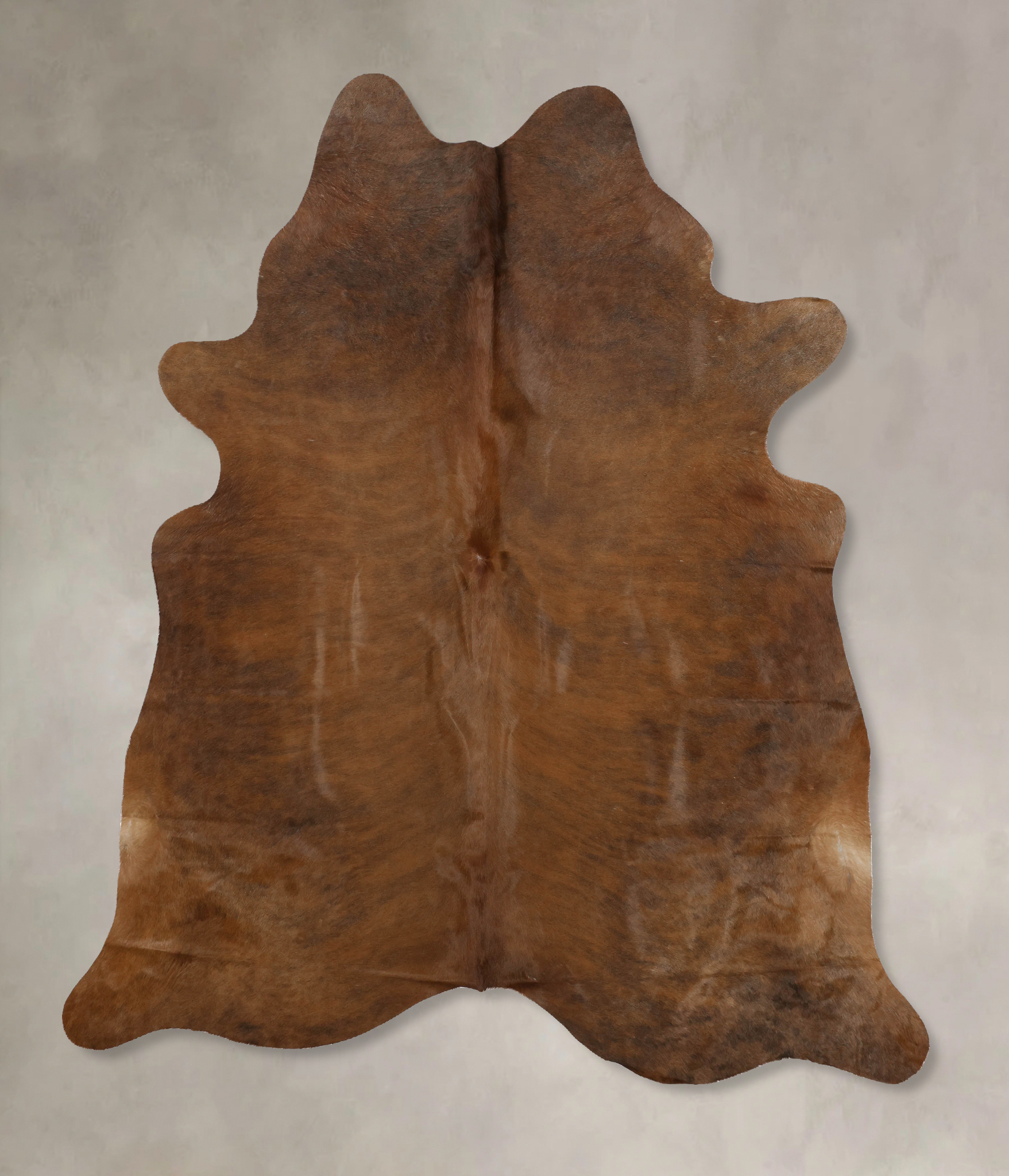 Dark Brindle Cowhide Rug #B10439